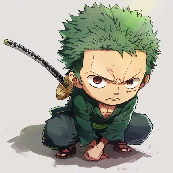 Khoảnh khắc hài hước giữa zoro x sanji chibi
