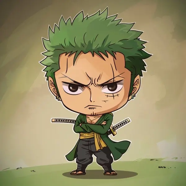 Khoảnh khắc dễ thương của zoro robin chibi