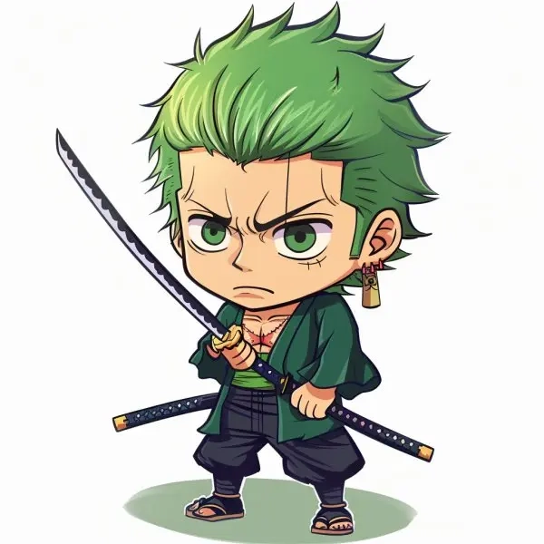 Ngắm nhìn zoro chibi kawaii siêu dễ thương