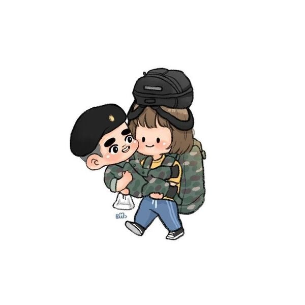 Nét ngộ nghĩnh độc đáo của chú bộ đội chibi
