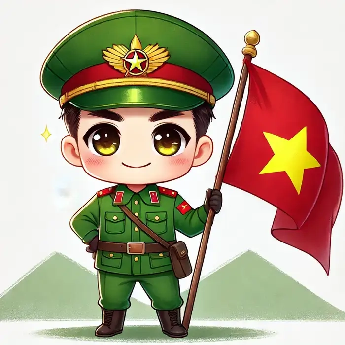 Khám phá hình ảnh bộ đội hải quân chibi