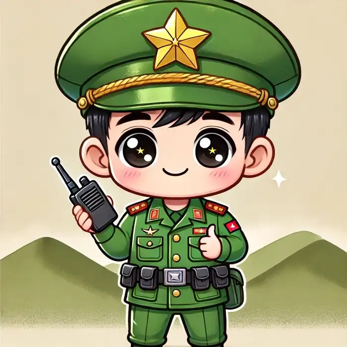 Góc nhìn mới lạ từ bộ đội hải quân chibi
