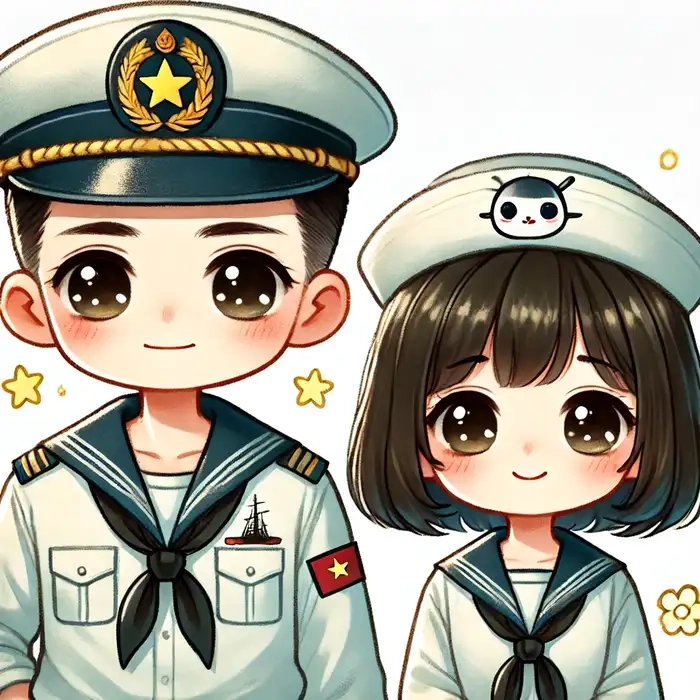 Bộ sưu tập chất lượng về chibi bộ đội