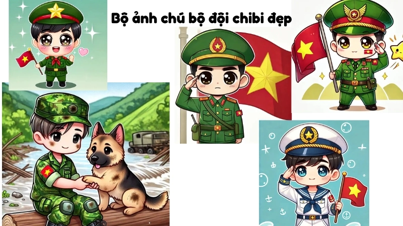 Ý nghĩa của hình ảnh chú bộ đội chibi