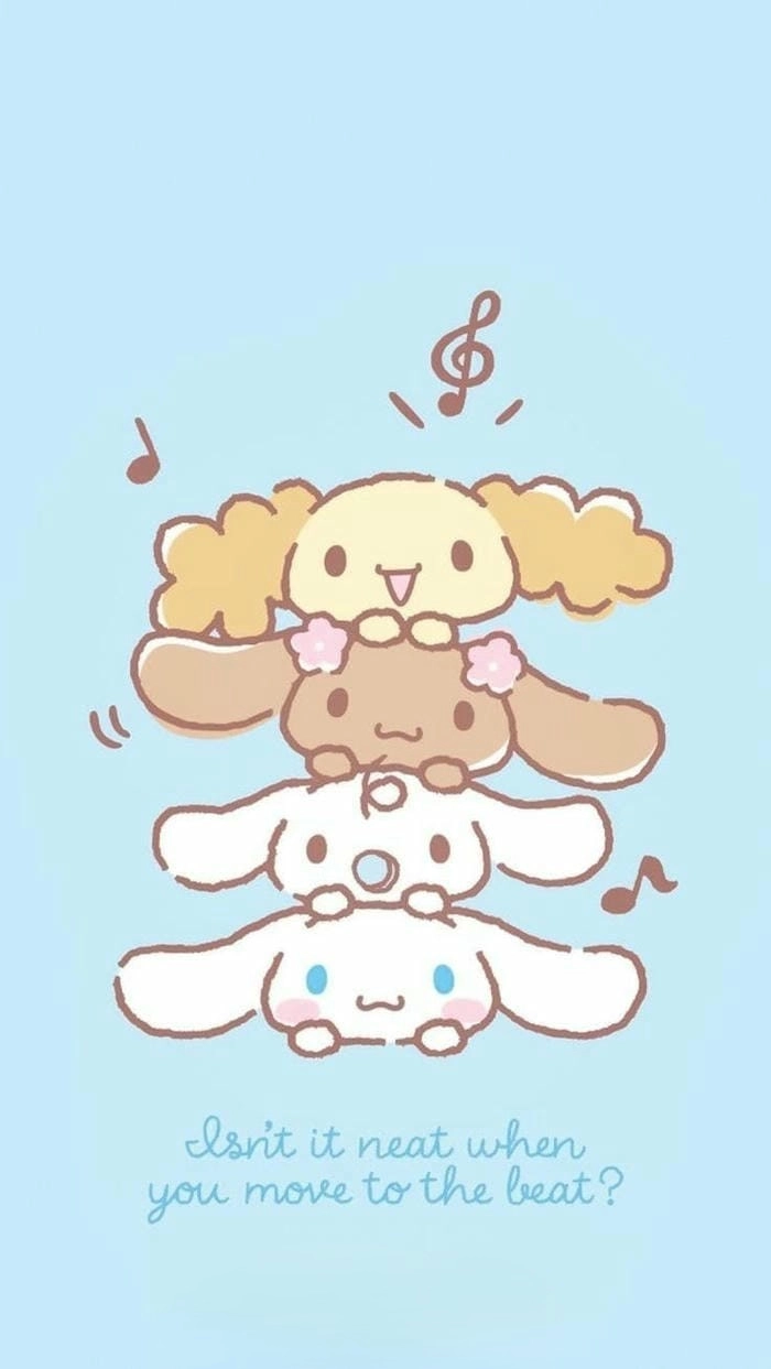 Ngập tràn dễ thương với hình cinnamoroll chibi