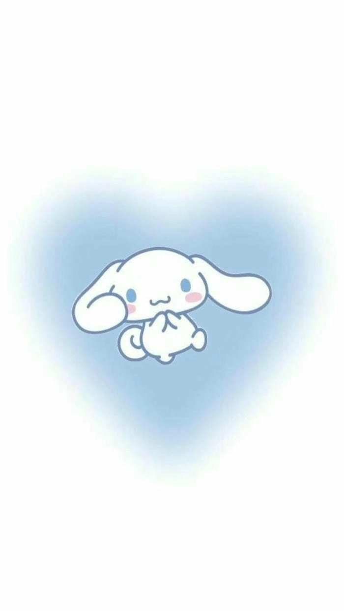 Bé thỏ trắng xinh xắn cinnamoroll bunny
