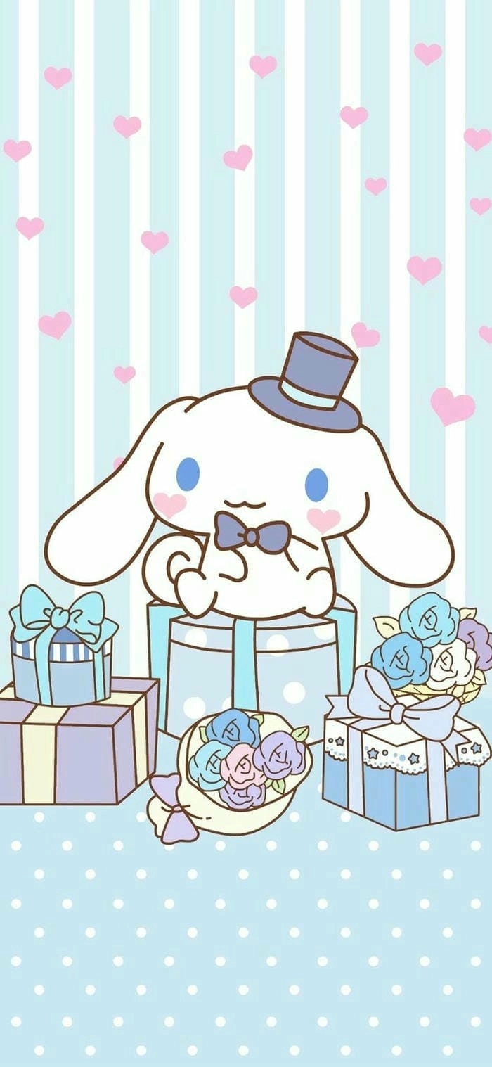 Sự hòa quyện ngọt ngào hatsune miku x cinnamoroll chibi