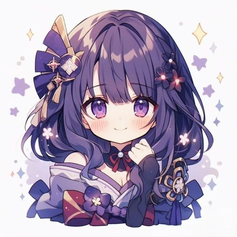 Hình chibi con gái xinh tươi đáng yêu