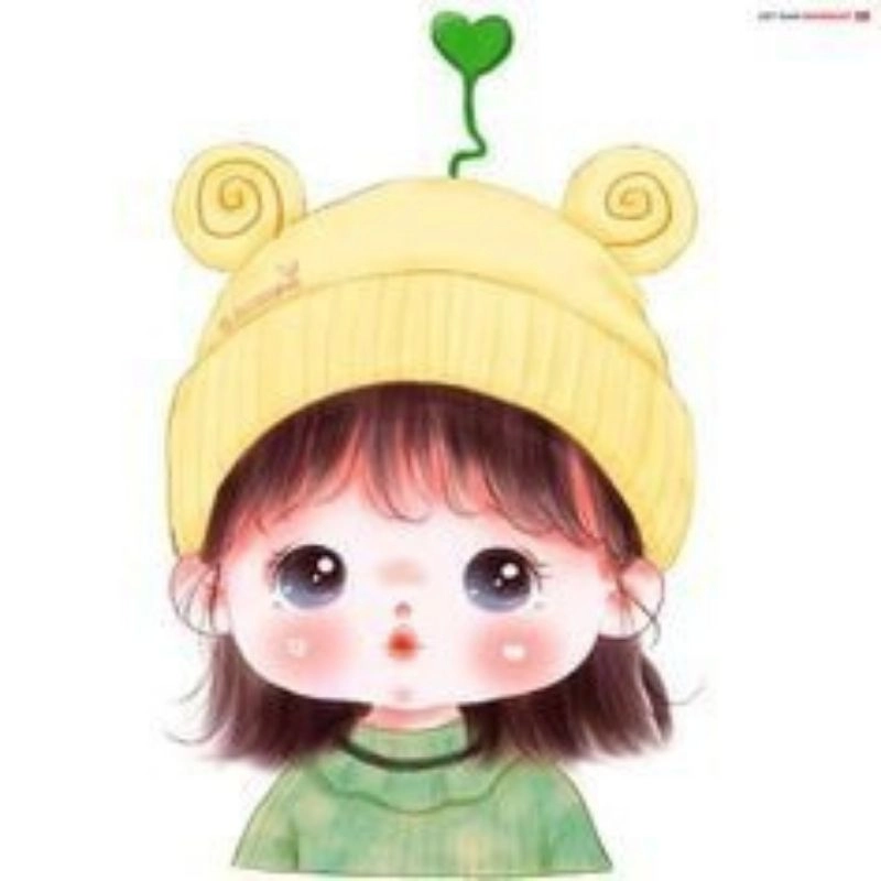 Hình chibi cô gái dễ thương cực xinh