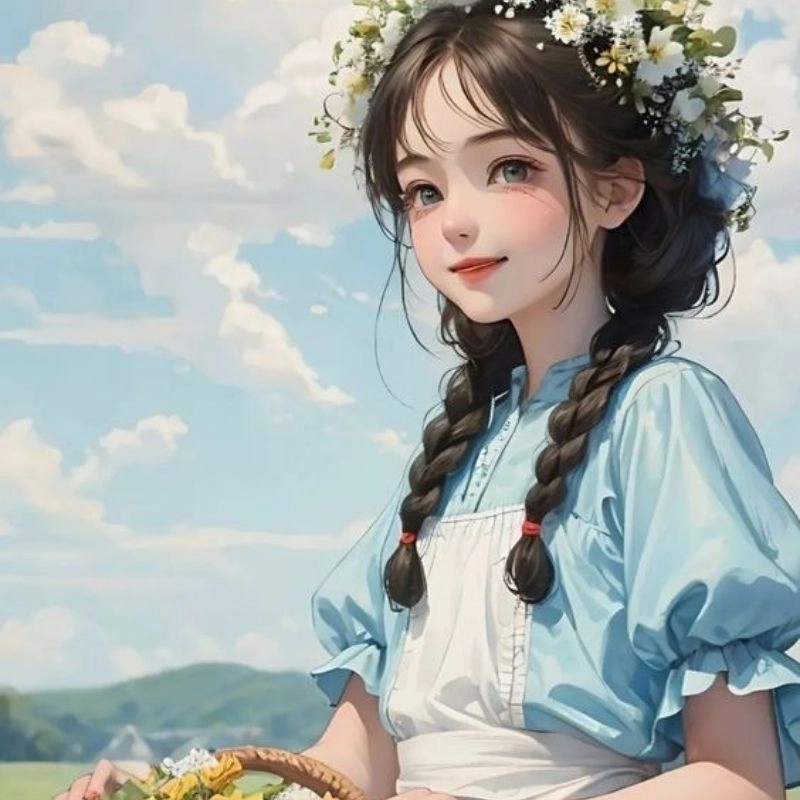 Ảnh cô gái cute chibi đáng yêu cực đỉnh