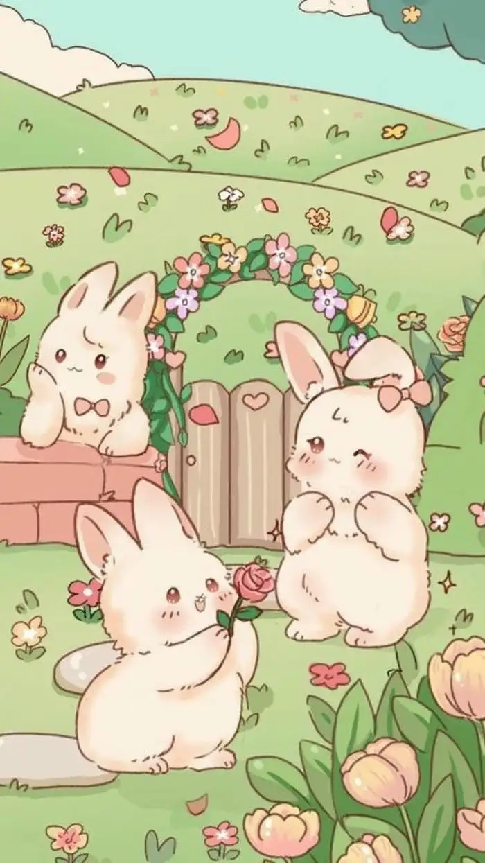 Cập nhật ngay hình cute chibi thỏ đáng yêu