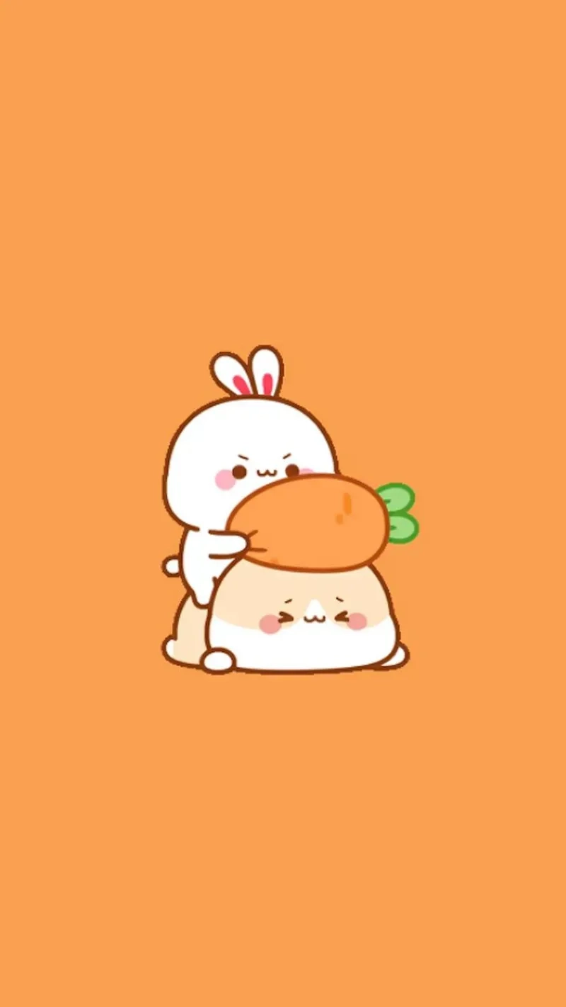 Những bức ảnh dễ thương thỏ cute hình chibi khiến bạn tan chảy
