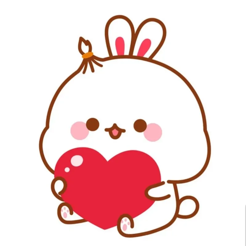 Ngắm nhìn dễ thương hình thỏ cute lung linh