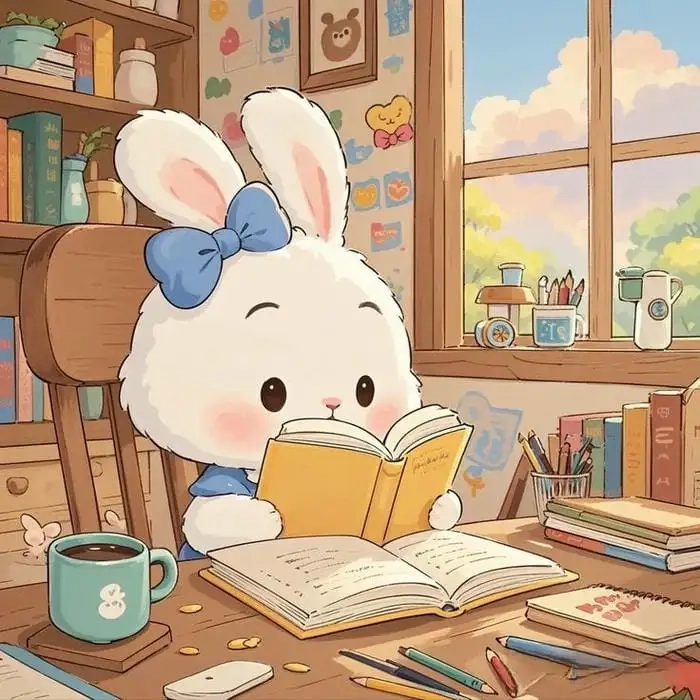 Tuyển chọn thỏ chibi đáng yêu hết nấc