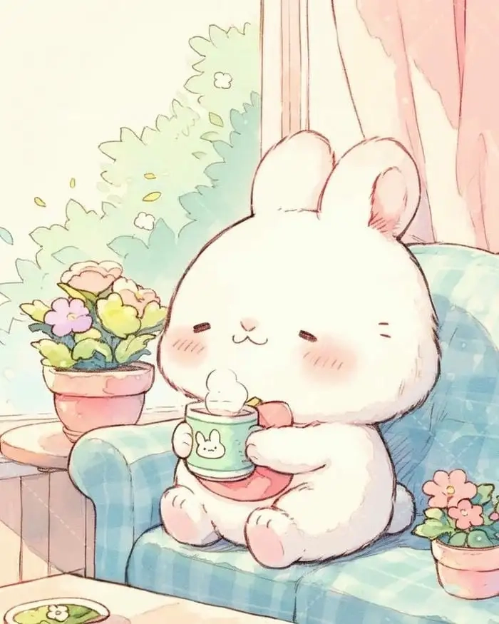 Thế giới thỏ chibi cute đốn tim bao người