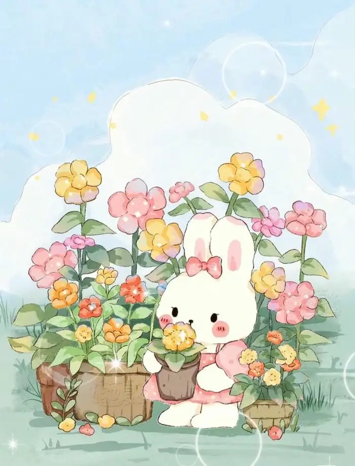 Xem ngay thỏ con dễ thương chibi siêu yêu