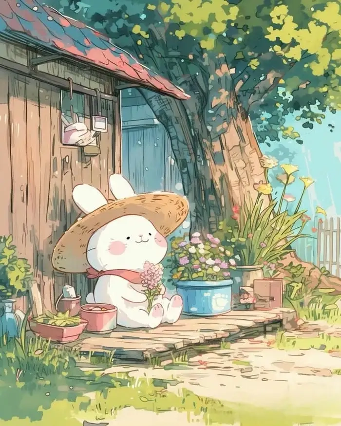 Chiêm ngưỡng thỏ cute chibi lung linh