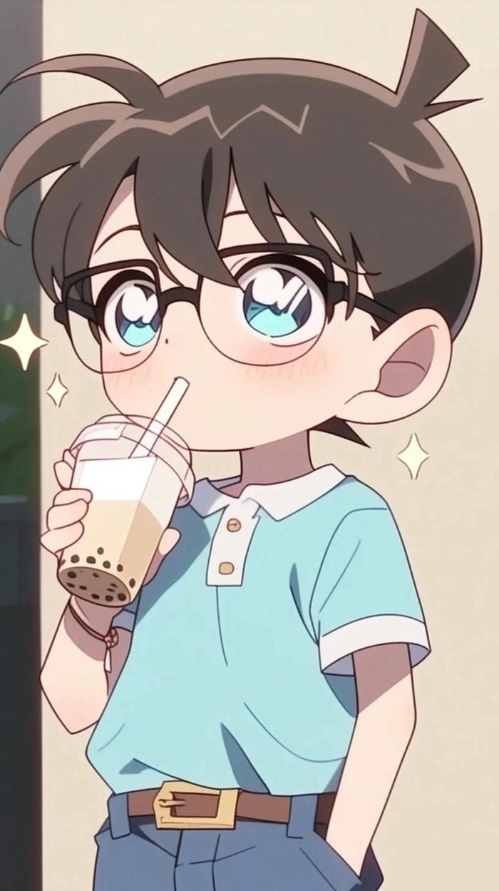 Hướng dẫn chi tiết vẽ conan chibi cute cực dễ