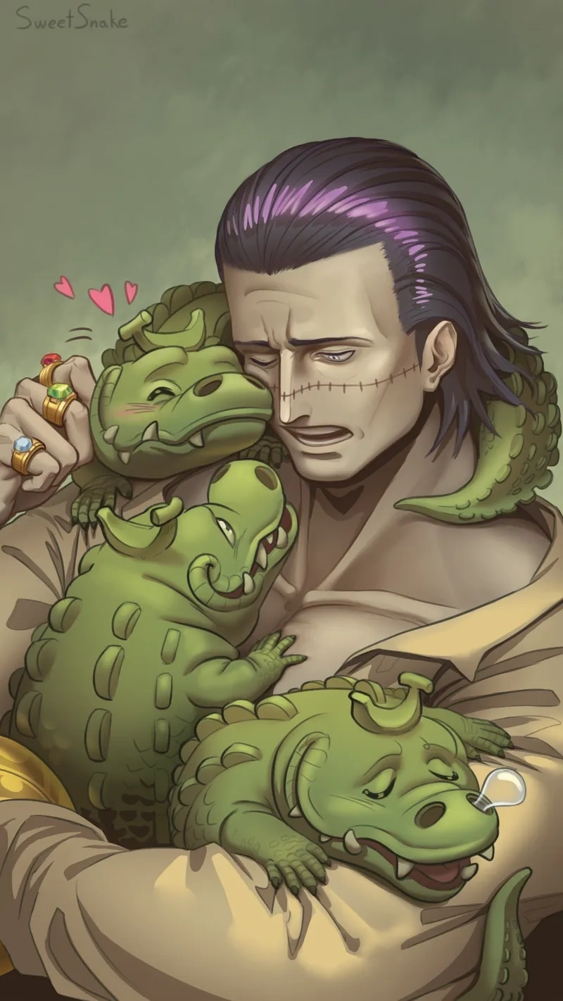 Hoạt hình dễ thương cartoon crocodile Crocodile