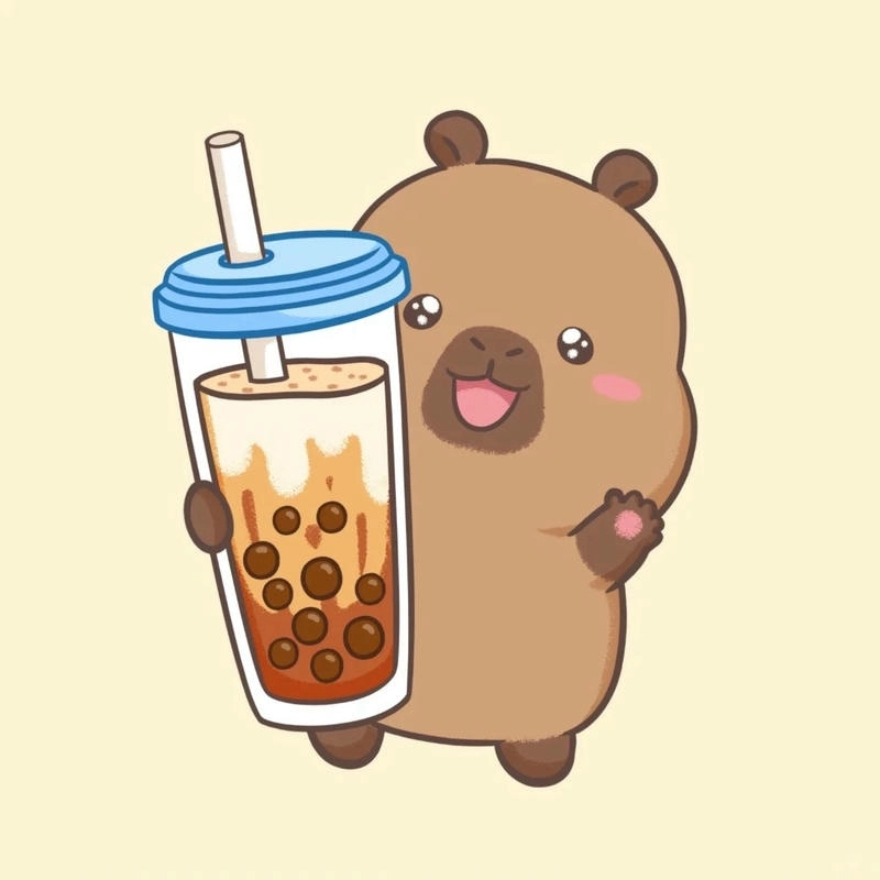 Cực yêu capybara chibi cute gấu bông