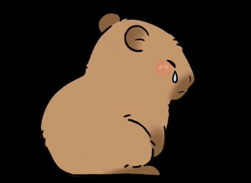 Thế giới chibi ảnh capybara cute chibi