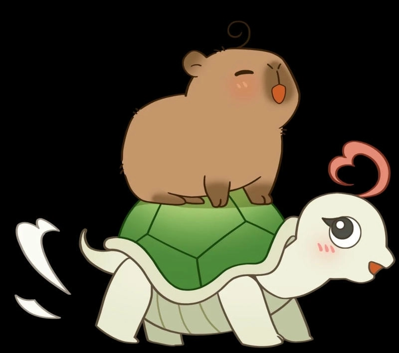 Tuyển chọn hình capybara chibi dễ thương