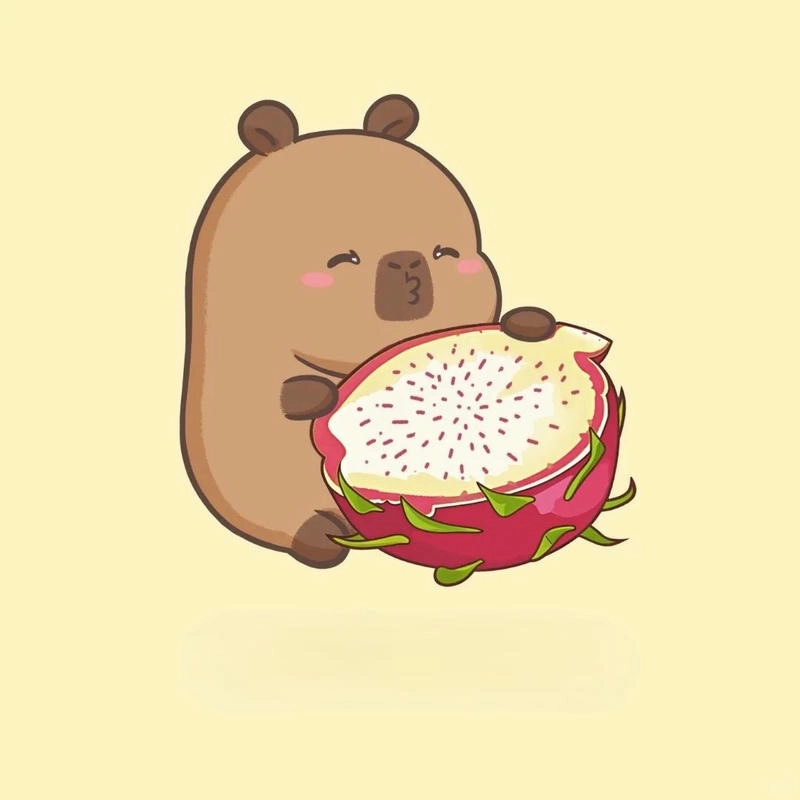 Tổng hợp hình ảnh nền hình ảnh nền capybara chibi cute