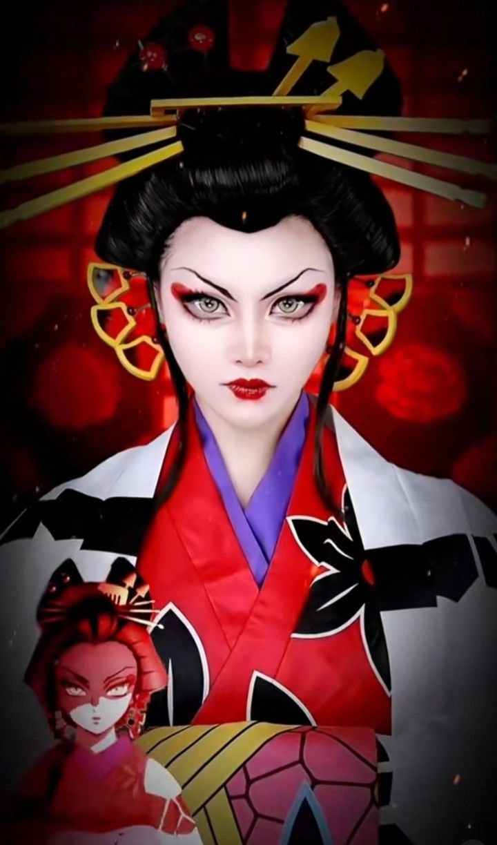 Daki demon slayer cosplay màn tái hiện đầy ấn tượng