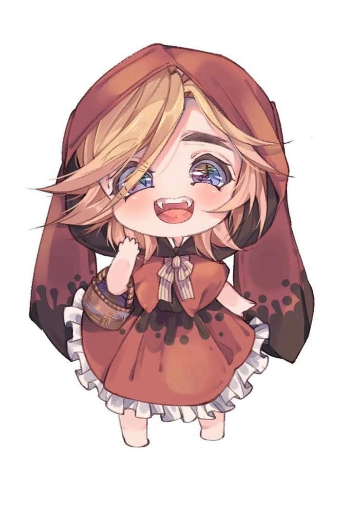 Ảnh douma chibi hình ảnh ngộ nghĩnh của thượng huyền nhị