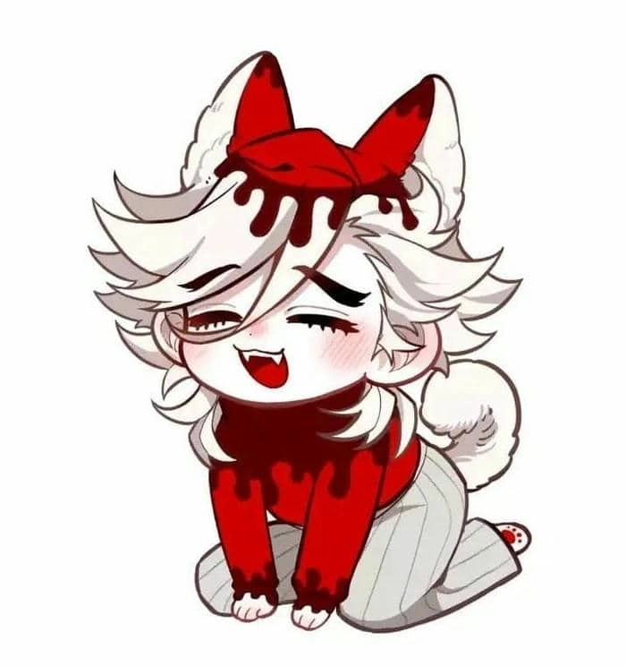Douma chibi art tác phẩm nghệ thuật dễ thương về douma