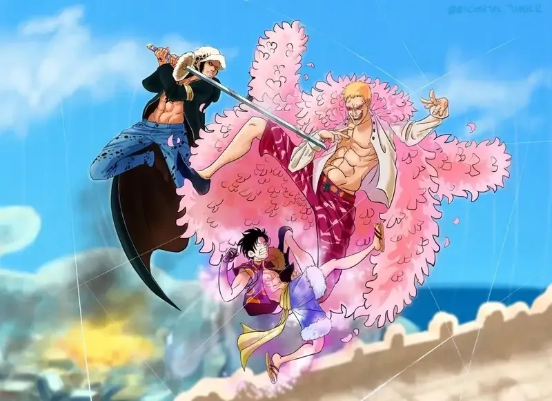 Tuyển tập tranh vẽ donquixote doflamingo drawing nghệ thuật