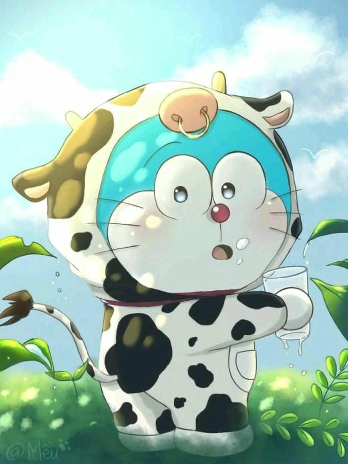Ngắm nhìn doraemon chibi cute cực chất cho tín đồ anime