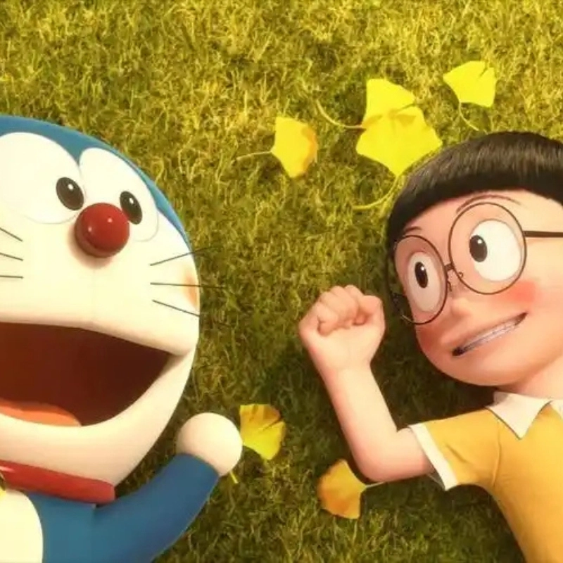 Tình bạn đẹp qua hình ảnh doremon và nobita