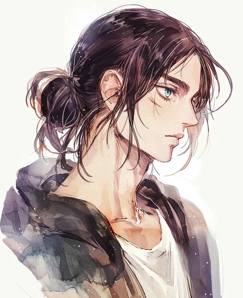 Eren drawing hình ảnh vẽ tay đầy cảm xúc của Eren