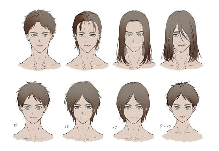 Eren hairstyle phong cách mạnh mẽ, đậm chất chiến binh
