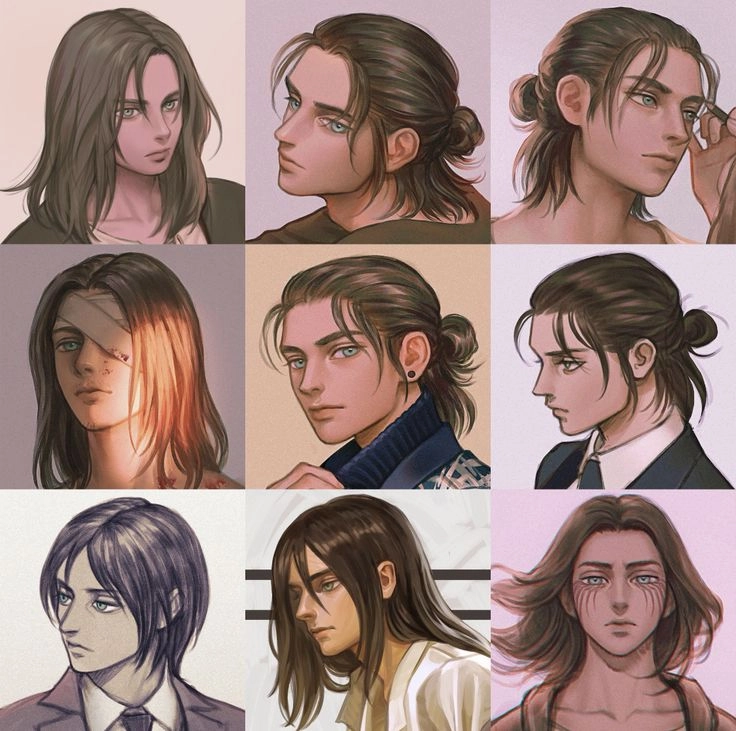 Eren Yeager hair biểu tượng của sự kiên cường và quyết tâm