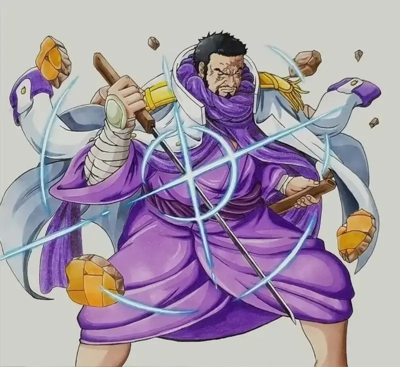 Admiral Fujitora – Một đô đốc quyền lực trong One Piece