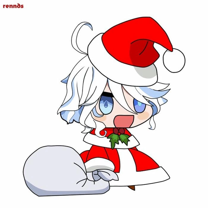 Thưởng thức vũ điệu đáng yêu furina chibi dance gif