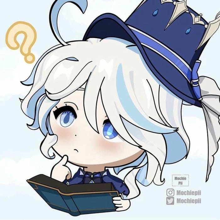Fan art đặc biệt cho game thủ furina chibi genshin