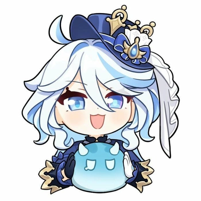 Chia sẻ ảnh động cực xinh furina chibi gif