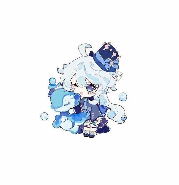 Khám phá phiên bản chuẩn furina chibi official