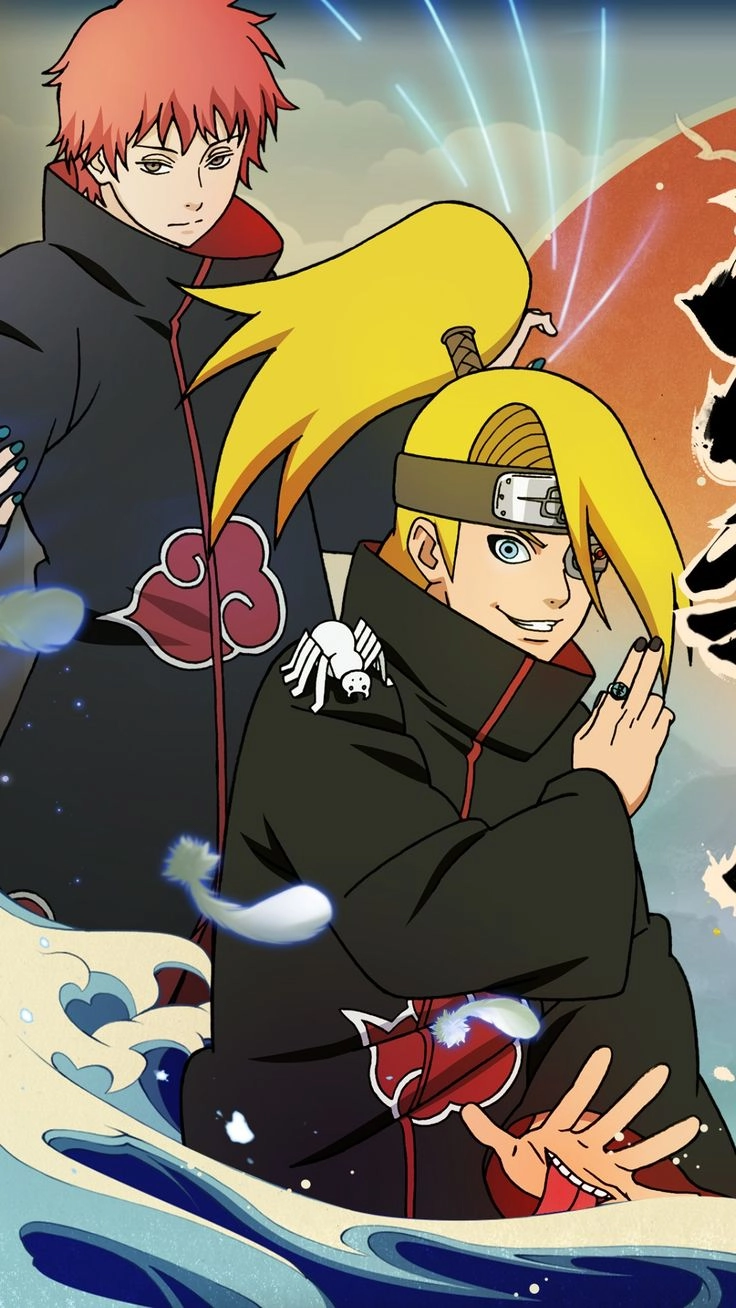 Deidara vs Gaara trận chiến trên không kịch tính giữa hai ninja tài hoa
