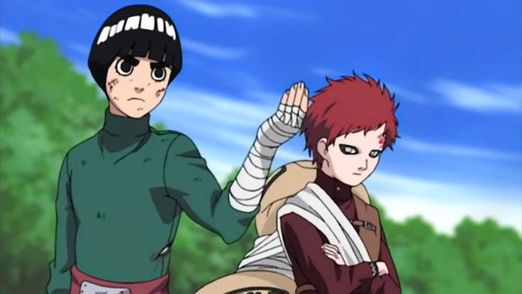 Lee x Gaara tinh thần kiên cường và sức mạnh tuyệt đối đối đầu