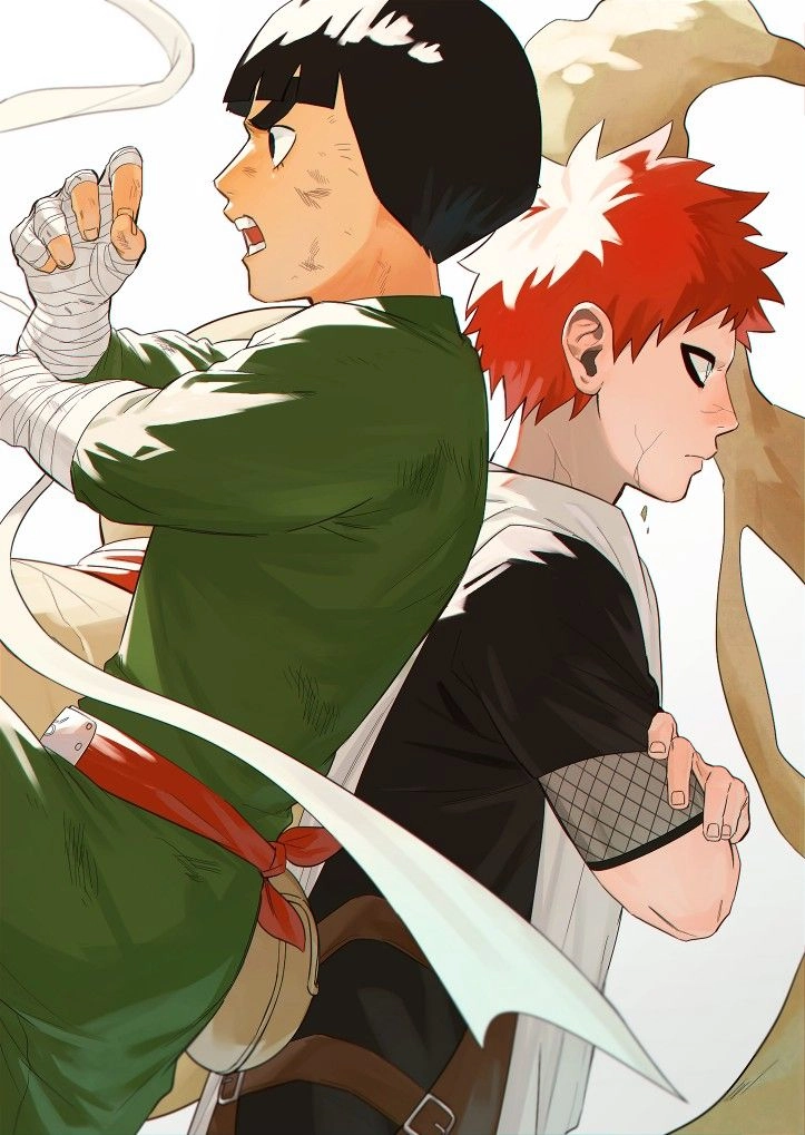 Naruto Rock Lee vs Gaara màn đối đầu kịch tính trong kỳ thi Chunin