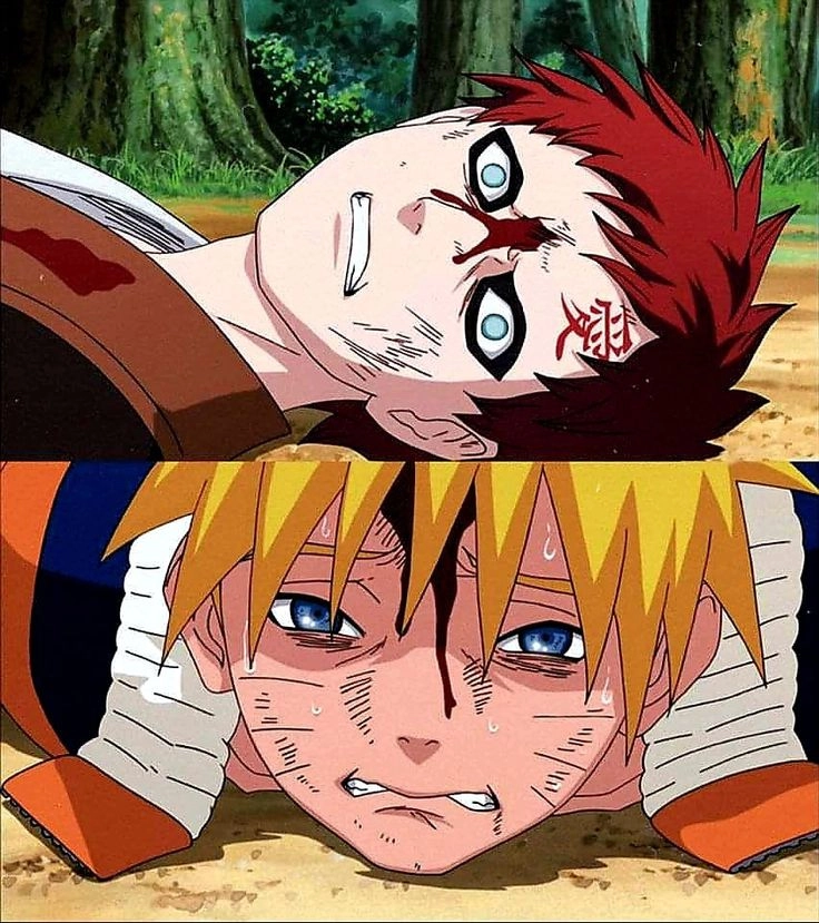 Gaara × Naruto tình bạn đặc biệt giữa hai jinchuuriki
