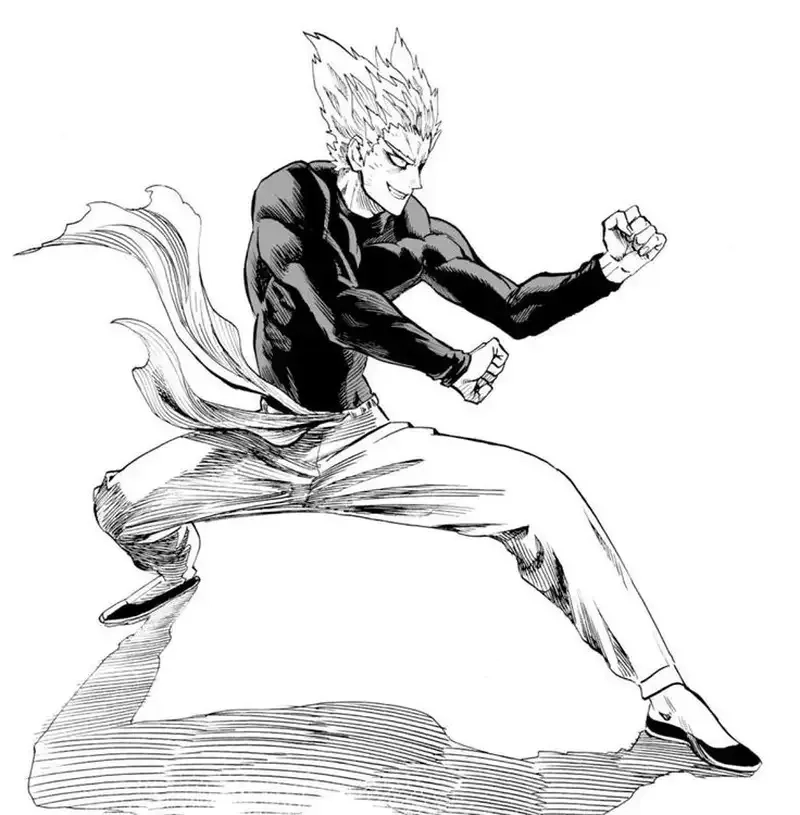 Garou art tuyệt tác hội họa tái hiện sức mạnh đáng sợ