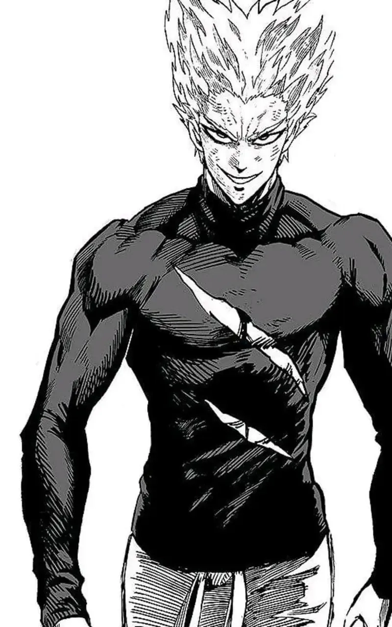 Garou physique thân hình cường tráng của chiến binh bất bại