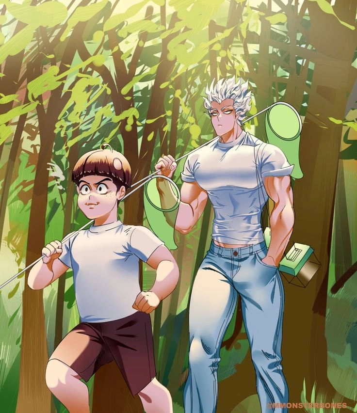 Garou and Tareo mối quan hệ đặc biệt giữa quái nhân và cậu bé ngây thơ