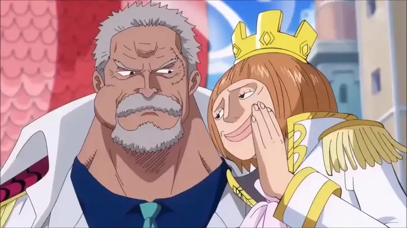 Trận chiến tình thân garp vs luffy làm fan xúc động