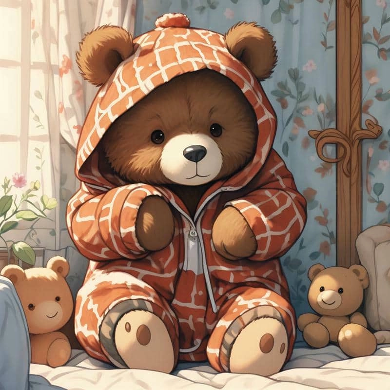 Bộ gấu cute chibi dễ thương xuất hiện nhiều trên Baidu và Yandex